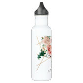 Bouteille D'eau Personnaliser les Fleurs Fleurs Fleurs Fleurs Fleu (Gauche)