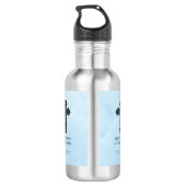 Bouteille D'eau Personnaliser, Ordination Anniversaire Prêtre, Cro (Dos)