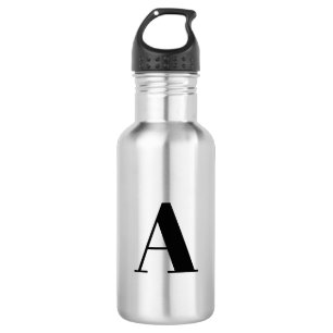 Bouteille D'eau Personnaliser, personnaliser Alphabet lettre initi