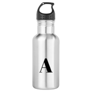 Bouteille D'eau Personnaliser, personnaliser Alphabet lettre initi