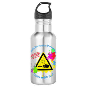 Bouteille D'eau Personnalité Très Corrosive Classe 8 ADR Camionneu
