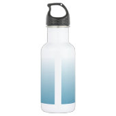 Bouteille D'eau Personnel gradient ombre angel blue (Dos)