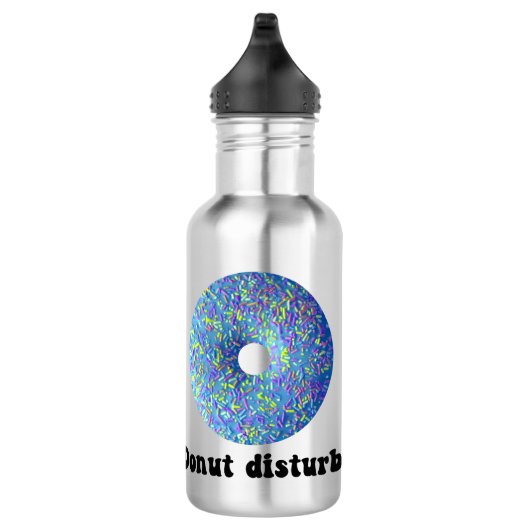 Bouteille d'eau perturbée par la Donut (Droite)