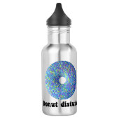 Bouteille d'eau perturbée par la Donut (Gauche)