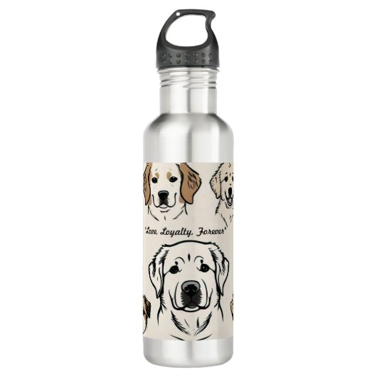 Bouteille D'eau "Pet Palooza" (Devant)