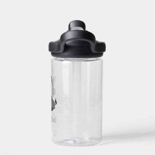 Bouteille D'eau Petit âne gris mignon (Salle de sport)