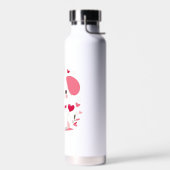 Bouteille D'eau Petit chiot de la Saint-Valentin (Gauche)