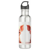 Bouteille D'eau Petit cochon souriant (Devant)