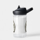 Bouteille D'eau Petit Hamster mignon tenant le coeur modifiable (Gauche)