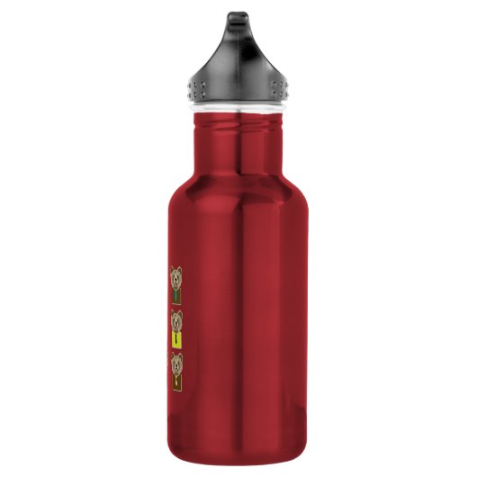Bouteille D'eau Petit ours avec cravate (Droite)