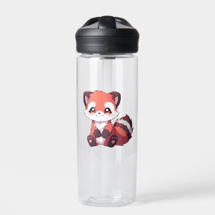 Bouteille D'eau petit panda roux mignon