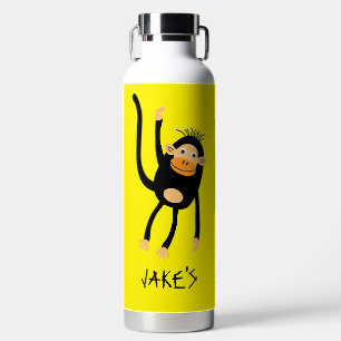 Bouteille D'eau Petit singe de retour à l'école