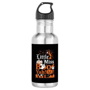 Bouteille D'eau Petite Demoiselle Boo Yah Fantômes de Halloween Ci