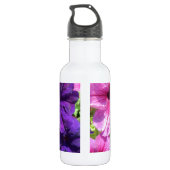 Bouteille D'eau Petunias colorées (Dos)