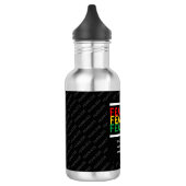 Bouteille D'eau PEUR Bible chrétienne Verse (Gauche)