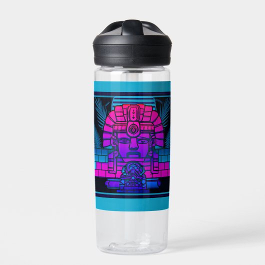 Bouteille D'eau Pharaoh Synthwave (Extérieur)