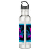 Bouteille D'eau Pharaon Synthwave (Dos)