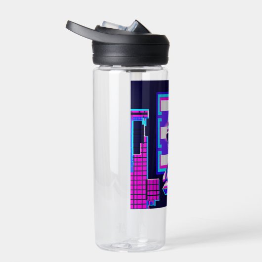 Bouteille D'eau Pharaon Synthwave (Droite)