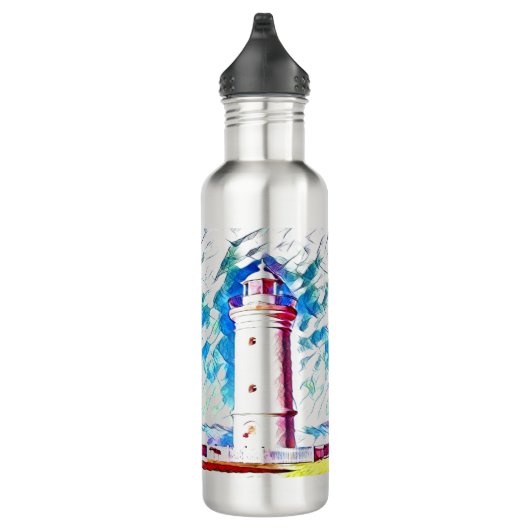 Bouteille D'eau Phare à thème de la plage (Droite)