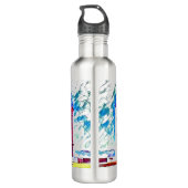 Bouteille D'eau Phare à thème de plage (Dos)