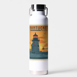 Bouteille D'eau Phare de Brant Point Nantucket MA
