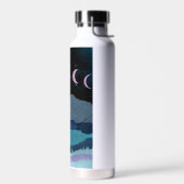 Bouteille D'eau Phases de lune rose Paysage (Gauche)
