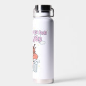 Bouteille D'eau Phil - Giving Up is for Rookies Water Bottle (Arrière)