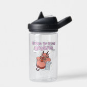Bouteille D'eau Phil - Giving Up is for Rookies Water Bottle (Gauche)