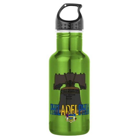 Bouteille D'eau Philadelphie Pennsylvania Liberty Bell Bottle (Devant)