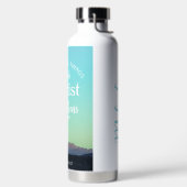 Bouteille D'eau Philippiens 4:7 | Montagne moderne personnalisée (Droite)