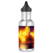 Bouteille D'eau Phoenix se lève sur l'eau (Gauche)