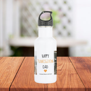 Bouteille D'eau Photo & Bon thanksgiving moderne Papa