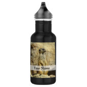 Bouteille D'eau Photo de Cute meerkat (Droite)