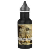 Bouteille D'eau Photo de Cute meerkat (Gauche)