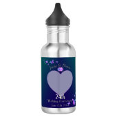 Bouteille D'eau Photo du 24e anniversaire du Mariage (Gauche)