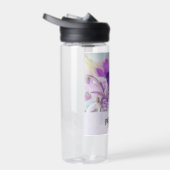 Bouteille D'eau Photo d'un joli Crocus de printemps violet (Droite)