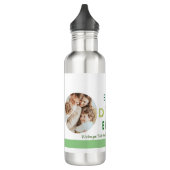 Bouteille D'eau Photo Golf Best Papa Ever Cool Fête des pères mode (Gauche)