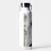 Bouteille D'eau Photo Mariage simple moderne (Avant)