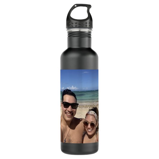 bouteille d'eau PHOTO PERSONNALISÉE (Devant)