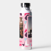 Bouteille D'eau Photo personnalisée Yoga Lover enseignant maman fe (Gauche)