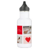 Bouteille D'eau Photo Rouge et rose Meilleure mère Ever Venin (Droite)