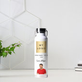 Bouteille D'eau Photo signature du logo de l'entreprise