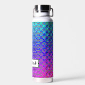 Bouteille D'eau Pi à 10 chiffres Centesimal par Kenneth Yoncich (Arrière)