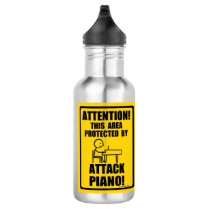Bouteille D'eau Piano d'attaque