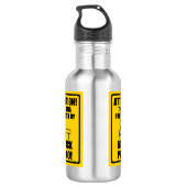 Bouteille D'eau Piano d'attaque (Dos)