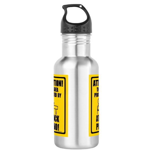 Bouteille D'eau Piano d'attaque (Dos)