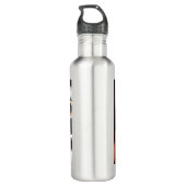 Bouteille D'eau Piano Player - Art aérographe (Dos)