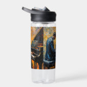 Bouteille D'eau Piano Player - Peinture à l'huile (Droite)