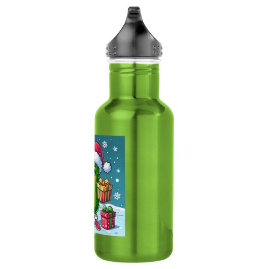 Bouteille D'eau Picket de Noël avec cadeaux (Droite)