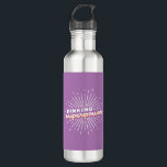Bouteille D'eau Pickleball Dinking is My Superpower Funny Cadeau<br><div class="desc">Cette amusante bouteille d'eau Pickleball "Dinking is my Superpower" est un produit amusant et unique, parfait pour tout joueur de pickleball ! Il présente un design coloré avec l'expression "Dinking is my Superpower" écrite dans une police amusante et audacieuse. Cette bouteille d'eau fait un grand cadeau à tout passionné de...</div>
